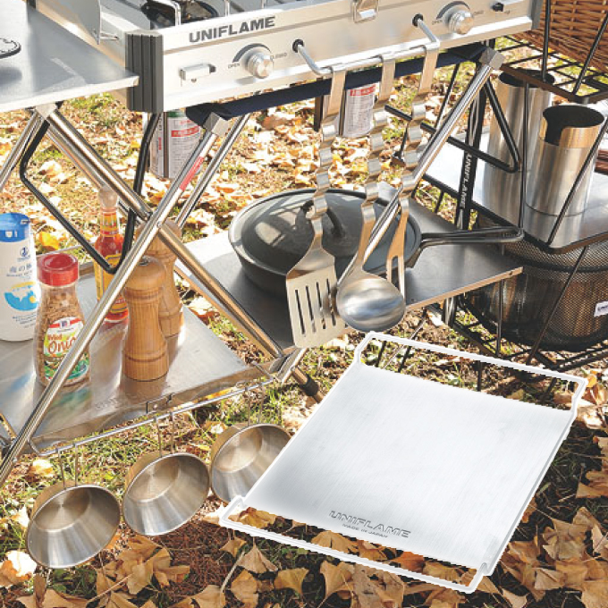 楽天市場】ユニフレーム キッチンテーブル キッチンスタンド センター