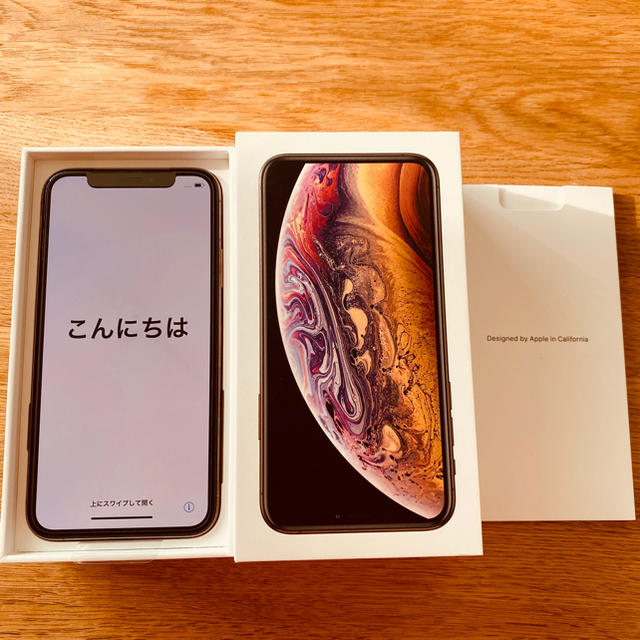 格安saleスタート】 Apple - [美品] iPhone XS 256GB ゴールド SIM