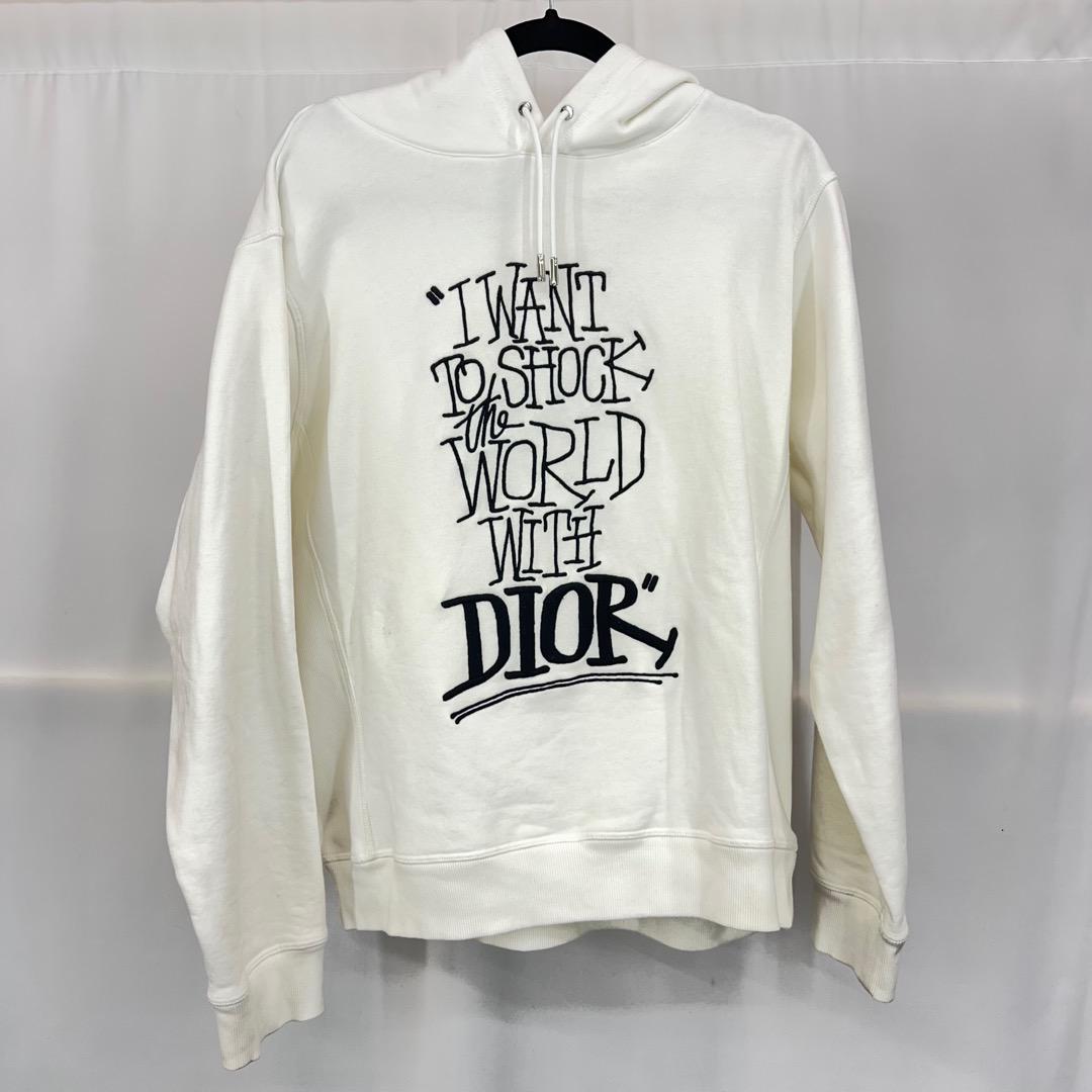 カービー 様専用DIOR ×STUSSYエンブロイダリープルオーバーパーカー