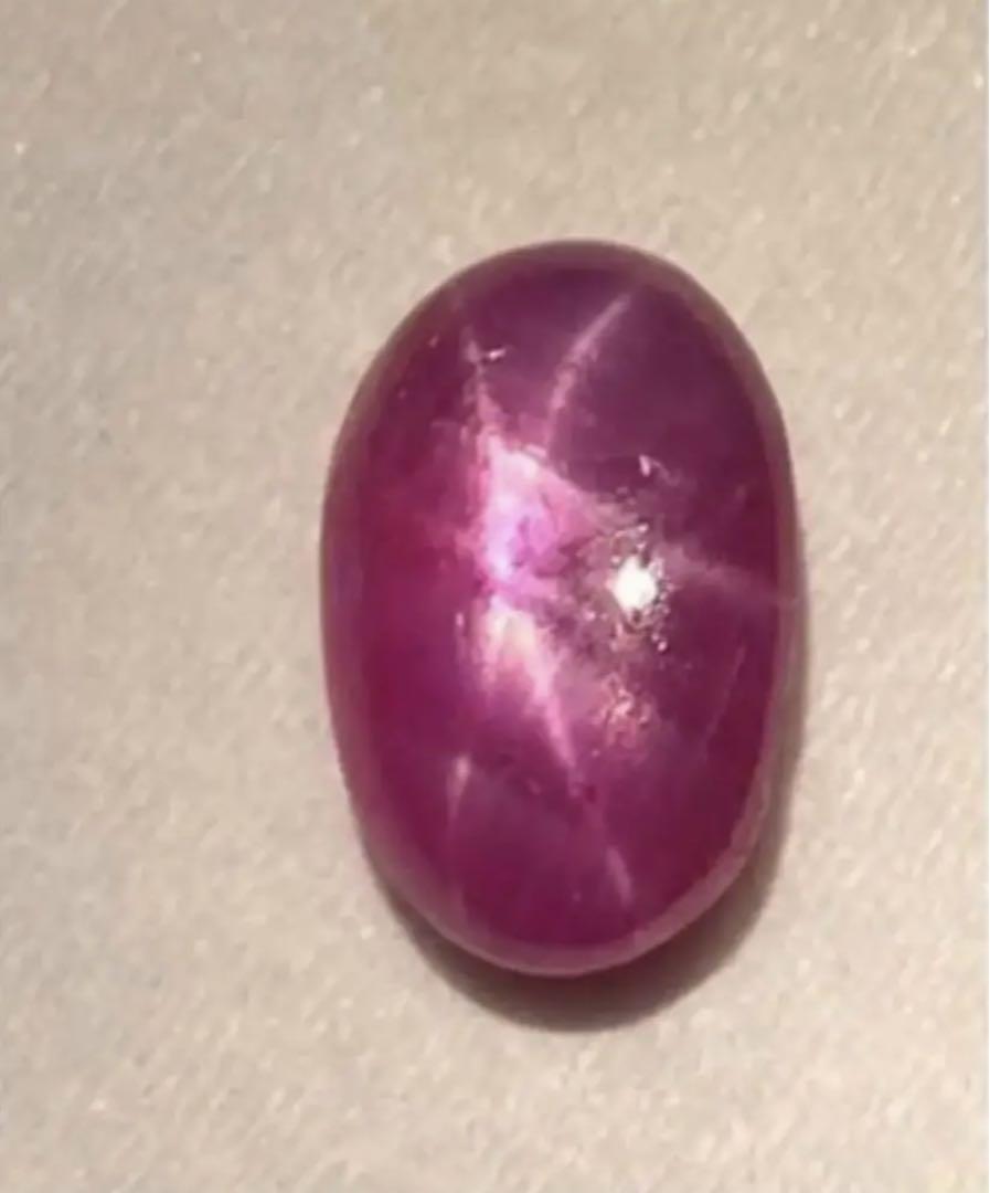 開店記念セール! 天然スタールビー ビルマ産 3.80 ルビールース