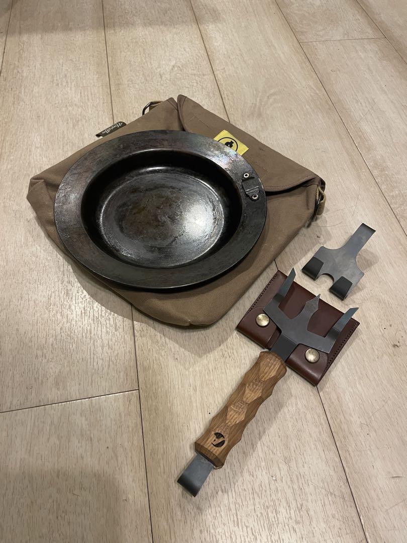 公式の ソマビト 焚き火dishpan Poseidon A special 調理器具 - www